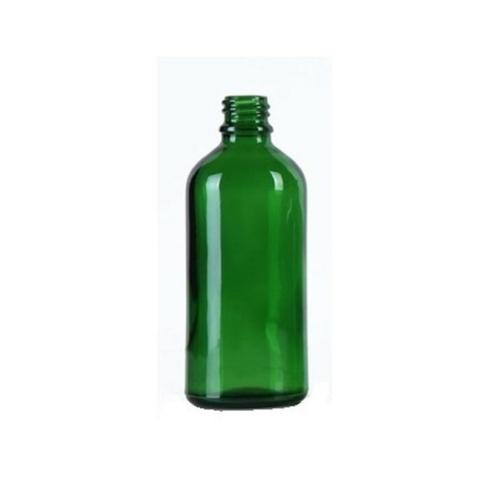 FRASCO VIDRIO VERDE 100 ML