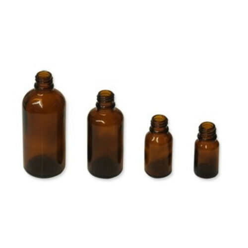 Frasco Vidrio Topacio 5 ml.