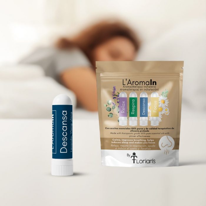 L'aromain - Inhaladores nasales de aromaterapia - 4 unidades Relax, Respira, Descansa y Focus - Imagen 3