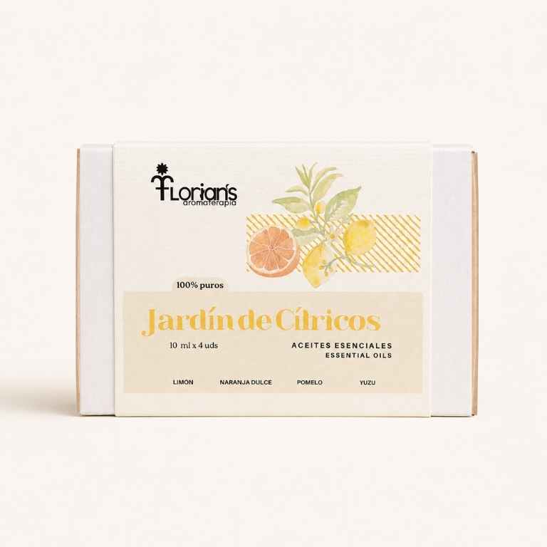 Kit de Aromaterapia Jardín de Cítricos – 4 Aceites Esenciales