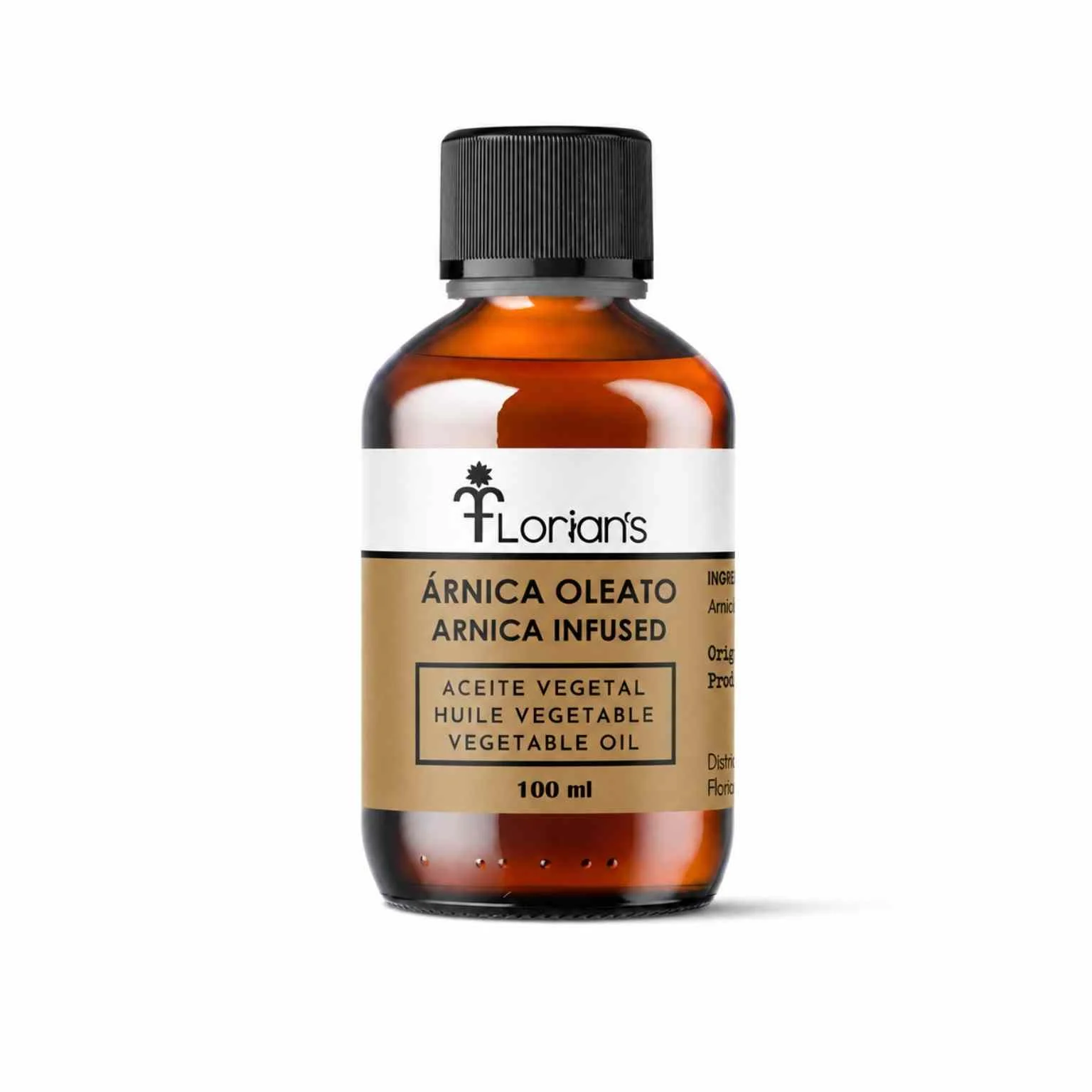 Aceite vegetal (oleato) de Árnica